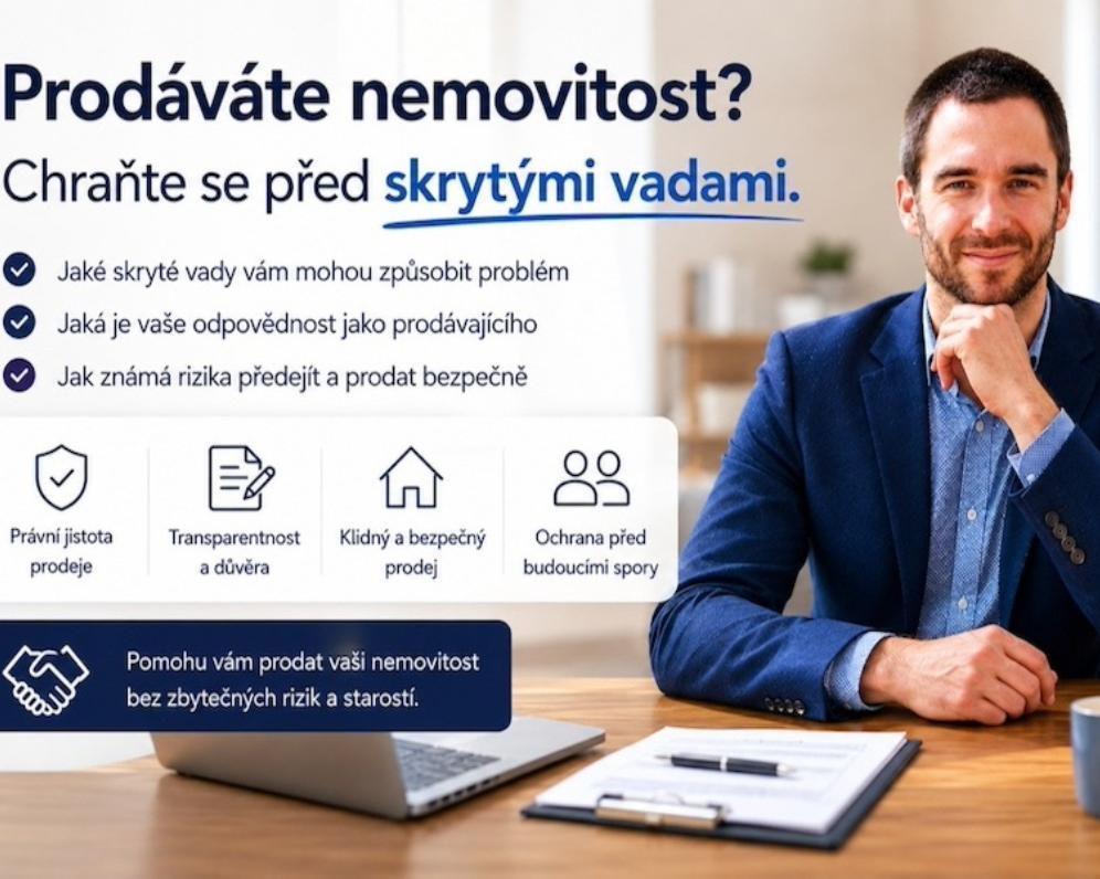 Co je skrytá vada a jak za ni odpovídá prodávající při prodeji nemovitosti?