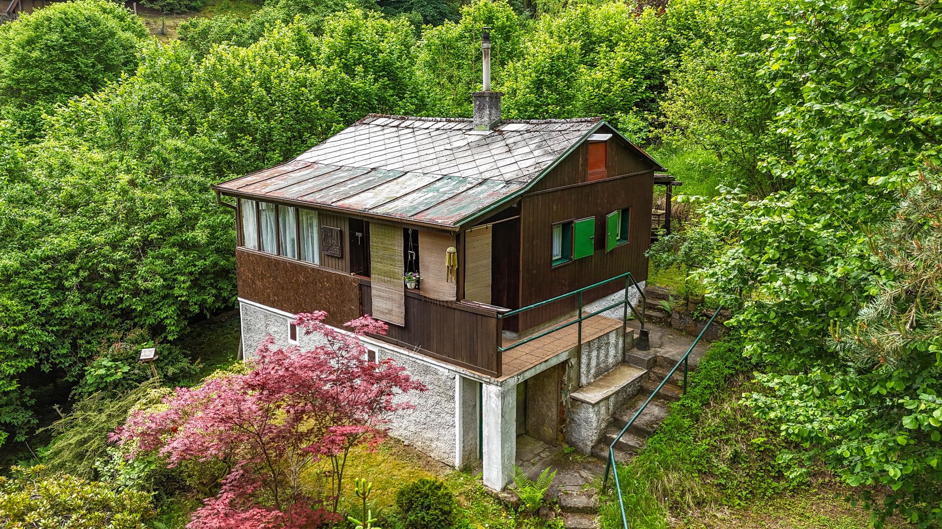 Prodej chaty 2+1 v údolí Střely