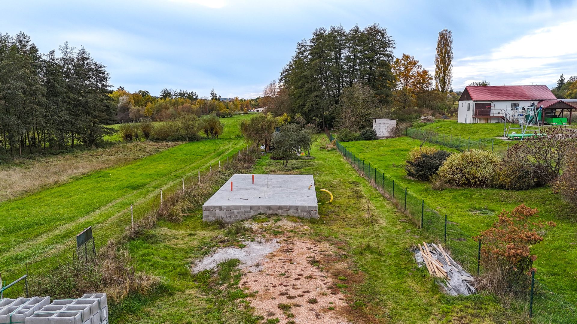 Prodej stavebního pozemku u Plzně