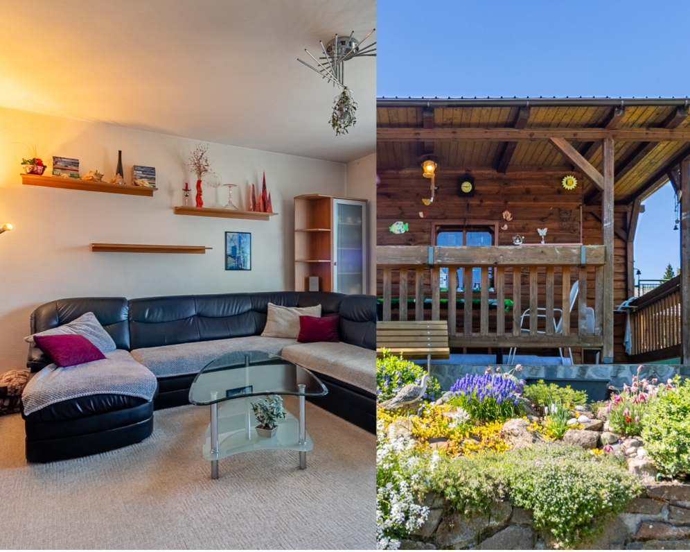 Prodej zahrady a bytu 3+1 s garáží